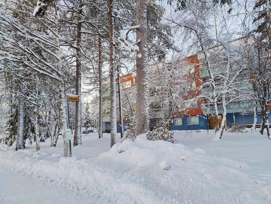 Spacious Apartment With Balcony And Free Wifi 로바니에미 외부 사진