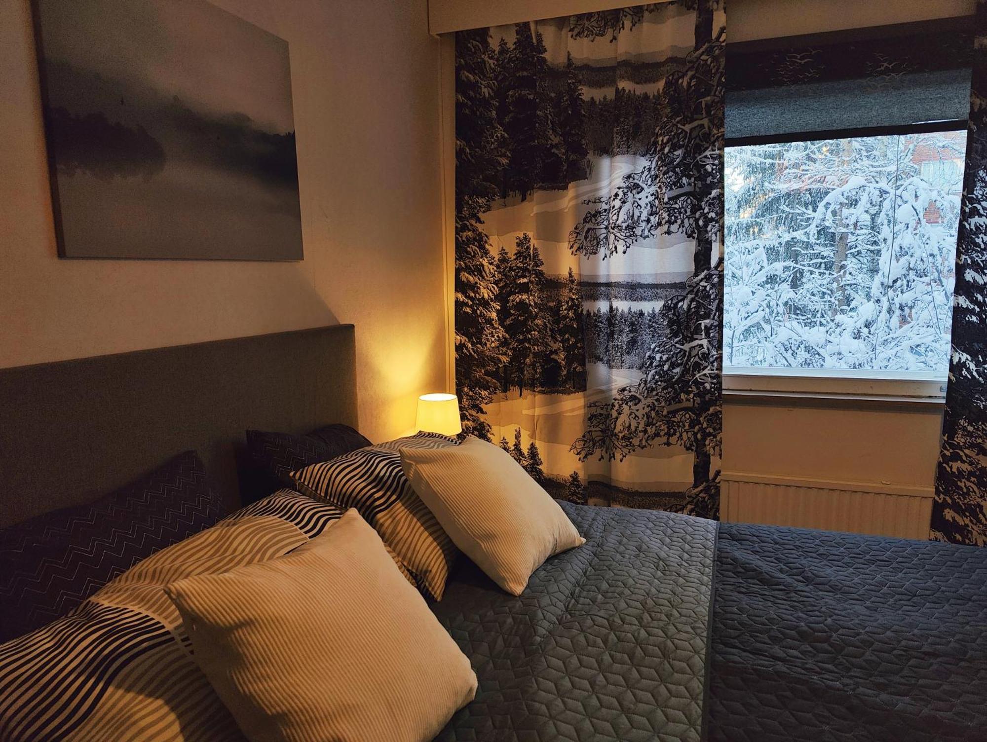 Spacious Apartment With Balcony And Free Wifi 로바니에미 외부 사진